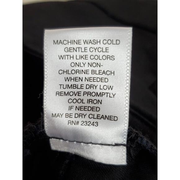 NEW YORK & CO Women's Black Straight Skirt Sz 0 - Picture 8 of 8